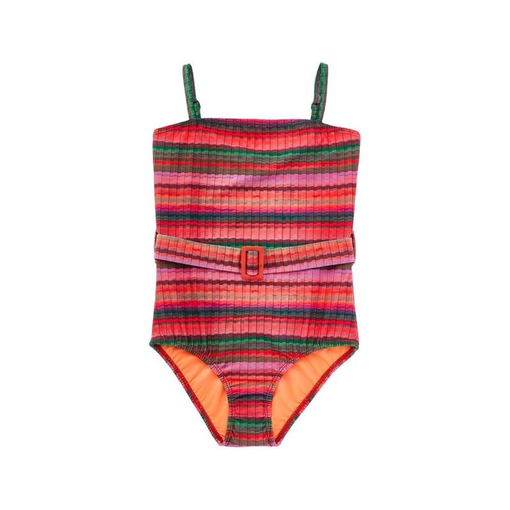 Pq Swim Girls  Brixtyn Belted One-Piece, Orange